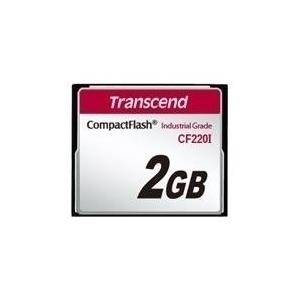 Transcend CF220I Industrial Temp Flash Speicherkarte 2 GB CompactFlash  - Onlineshop JACOB Elektronik