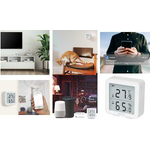 LogiLink SC0116 Hygrometer/Psychrometer Indoor Elektronisches Hygrometer Weiß (SC0116)