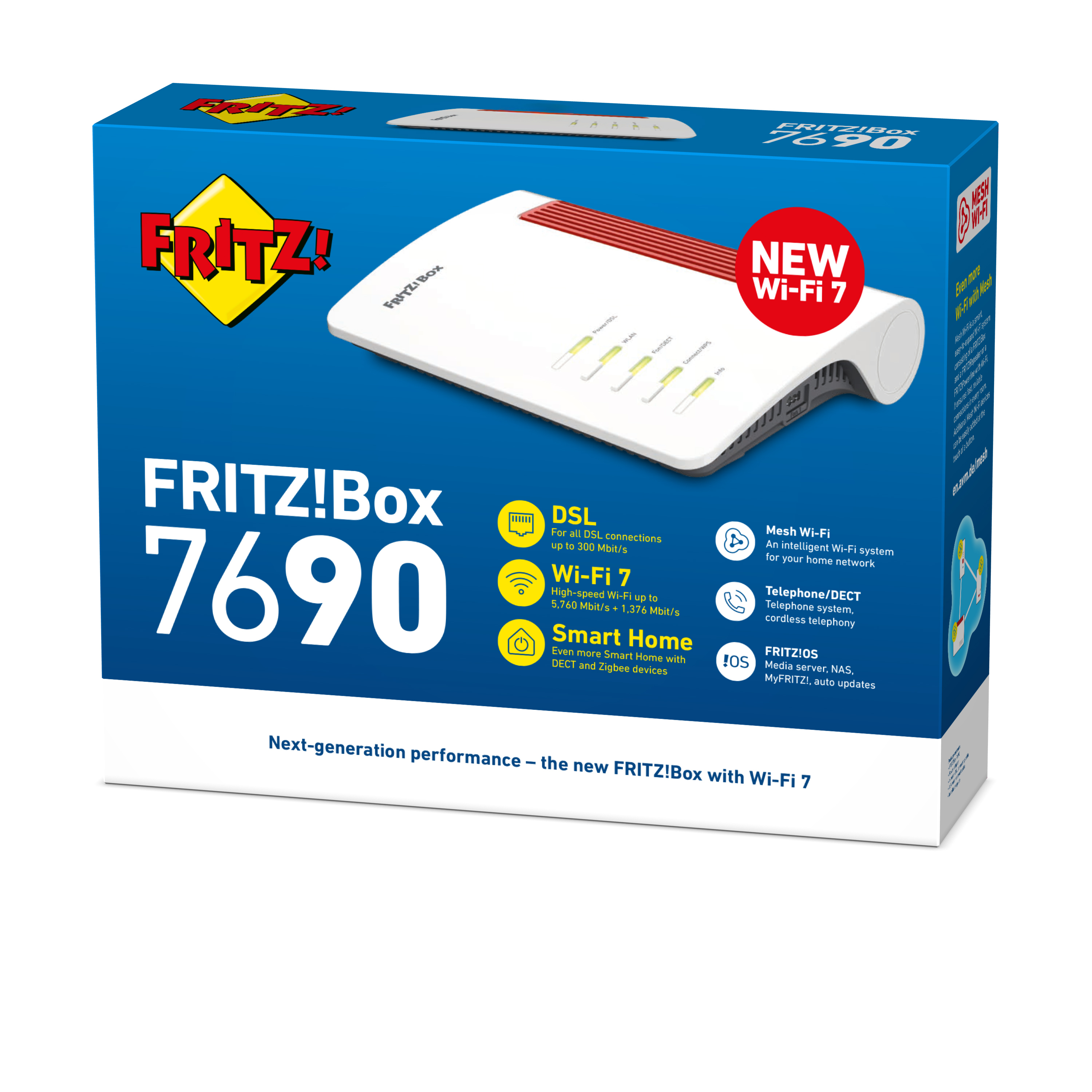 AVM FRITZ!Box 7690 WLAN-Router Weiß