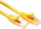 ACT Yellow 0.5 meter U/UTP CAT6 patch cable component level with RJ45 connectors. Cat6 u/utp component yl 0.50m (IK8800)