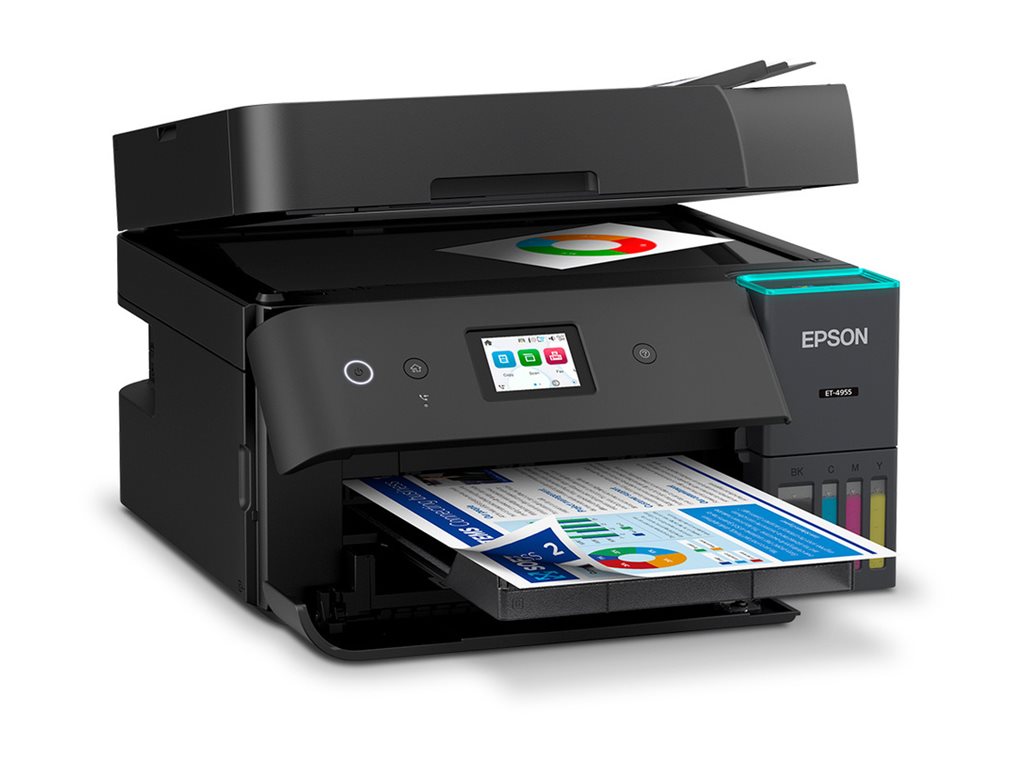 Epson EcoTank ET-4955 4800 x 1200 dpi A4 Multifunktionsdrucker Schwarz
