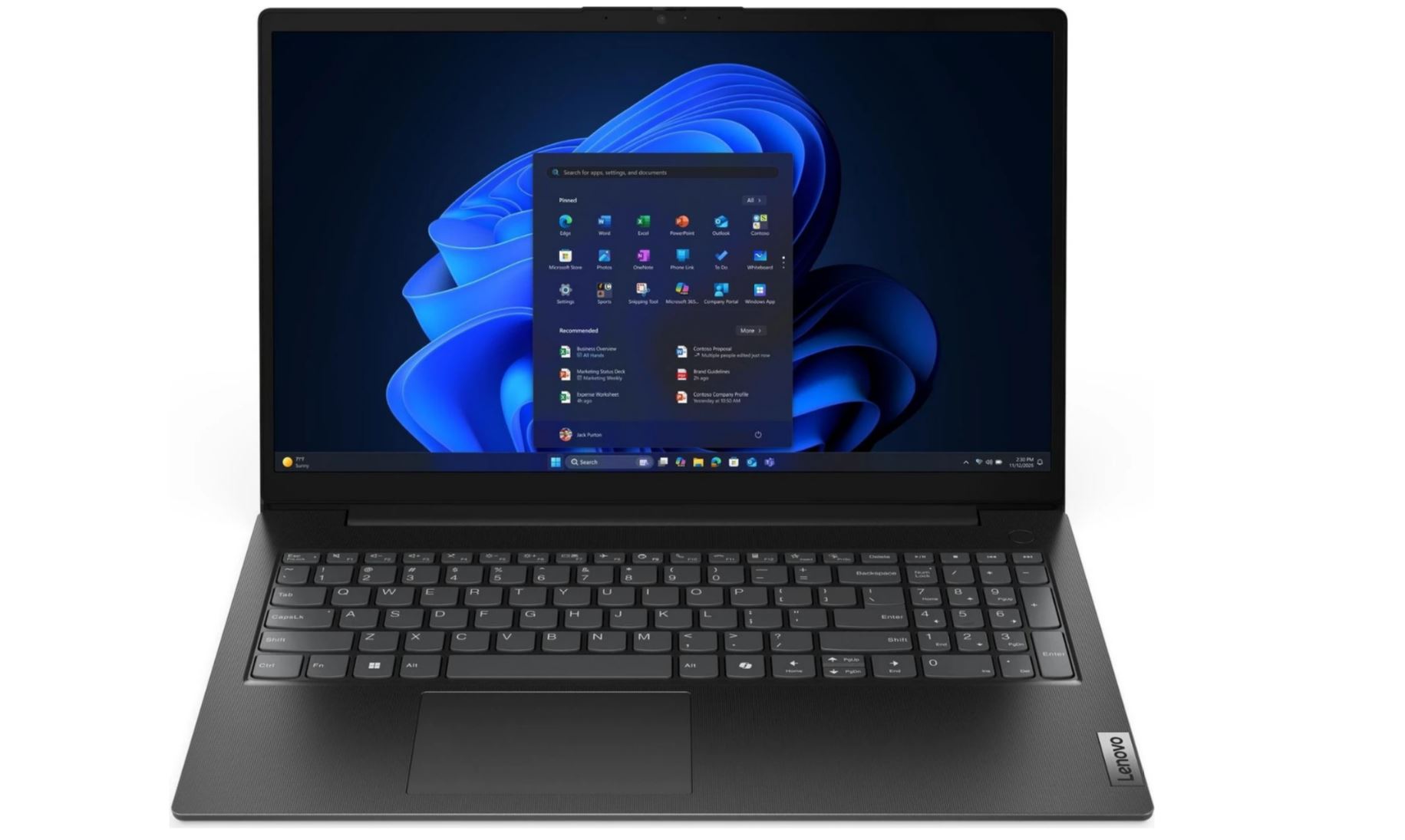 Lenovo V15 G6 AMD Ryzen 5 150 Laptop 16GB DDR5 512GB SSD 15.6" FHD QWERTZ DE