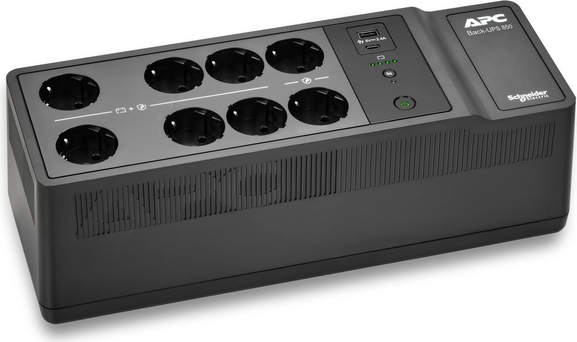 APC Back-UPS BE850G2-GR 850 VA 520 W Schwarz