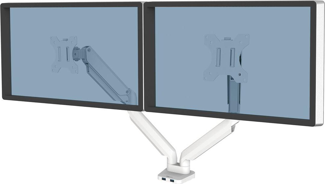 Fellowes 8056301 Flachbildschirm-Tischhalterung 81,3 cm (32 Zoll) Klemme /Bolzen Weiß (8056301)