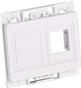 Lanview Wall plate 2 x keystone for (LVN126160)