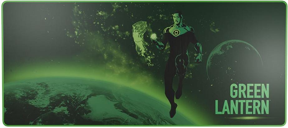 Lexip X Warner Green Lantern XXL Gaming Mousepad - Flexible Mikrotextur-Oberfläche (WAXLXMP0008)