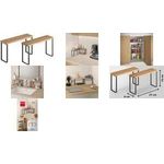 metaltex Gewürzregal York LAVA, 1 Etage, 2er Set Regalboden aus geöltem Akazienholz, rutschfeste Puffer, - 1 Stück (350811000)