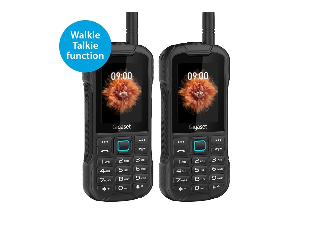 Gigaset GLX8 Active Duo Mobiltelefon 2.4" Dual-SIM IP68 Schwarz