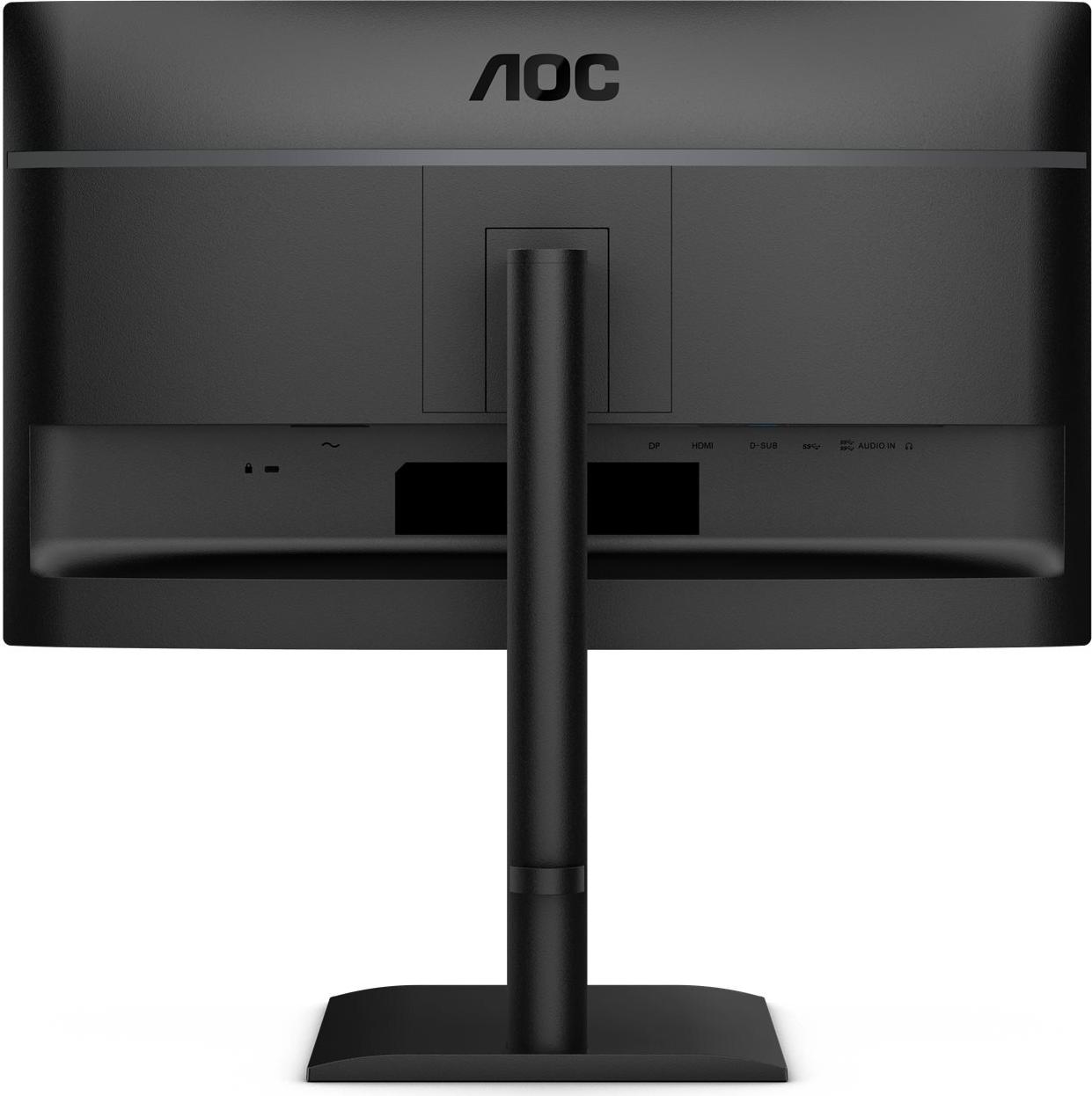 AOC 24E4U 24" FHD IPS Monitor 120 Hz Schwarz