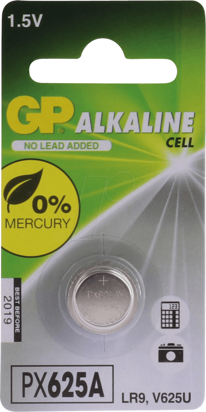 GP Batteries Alkaline Cell 625A (080625AC1)