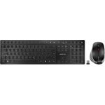 CHERRY DW 9500 SLIM Tastatur- und Maus-Set kabellos 2,4 GHz Bluetooth DE QWERTZ SX-Schalter Grau Schwarz (JD-9500DE-2) (geöffnet)