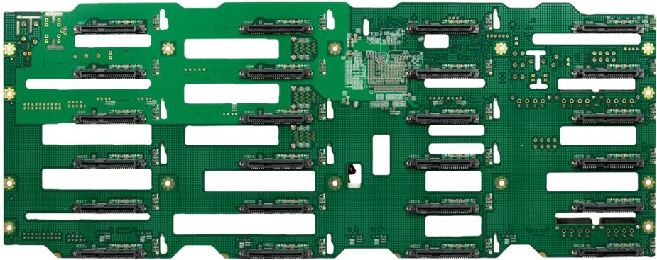 INTERTECH Backplane BP-4724-12G 1xSFF-8643Out,2xSFF-8643In