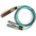 Nvidia MFA7U10-H005 InfiniBand/Glasfaserkabel 5 m 2x QSFP56 Blau (980-9I11Z-00H005)