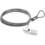 ACT AC9035 Kabelschloss Metallisch 2 m (AC9035)