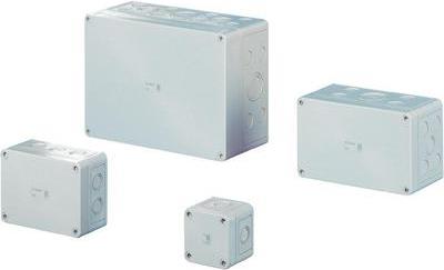 Rittal Installations-Gehäuse 130 x 94 x 57 Polycarbonat Hell-Grau (RAL 7035) PC 9508.050 1 St. (9508.050)