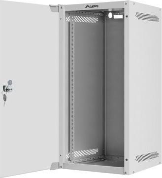 Lanberg WF10-2312-10S Wandmontiertes Regal 12U 20 kg Grau