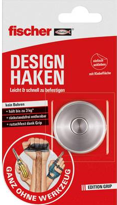 Fischer Design Haken (3 kg) Inhalt: 1 St. (545951)