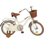 TOIMSA Kinderfahrrad 16 Zoll Vintage Beige TOI16231 Retro-Design (TOI16231)