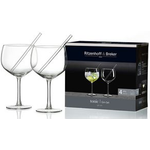 Ritzenhoff & Breker Gin-Set "TONIC", 4-teilig aus Glas, spülmaschinenfest, Set beinhaltet: - 1 Stück (817737)