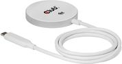 Club 3D Ladegerät wireless Qi2 USB-C 25Watt weiß retail (CAC-3026)