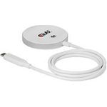 Club 3D Ladegerät wireless Qi2 USB-C 25Watt weiß retail (CAC-3026)