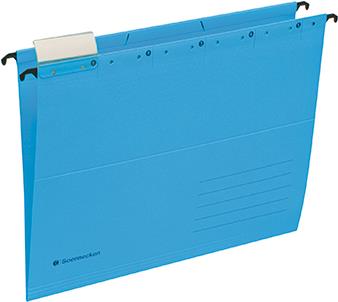 Hängemappen blau A4 Sichtreiter 220g Recyclingkarton 25 St./Pack. (2025)