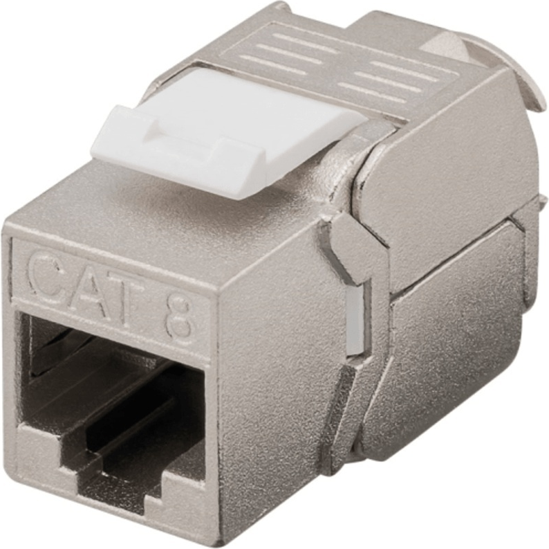 DSIT CAT8 STP Keystone Netzwerkstecker - Toolless (DS-KC-STP8-TL)