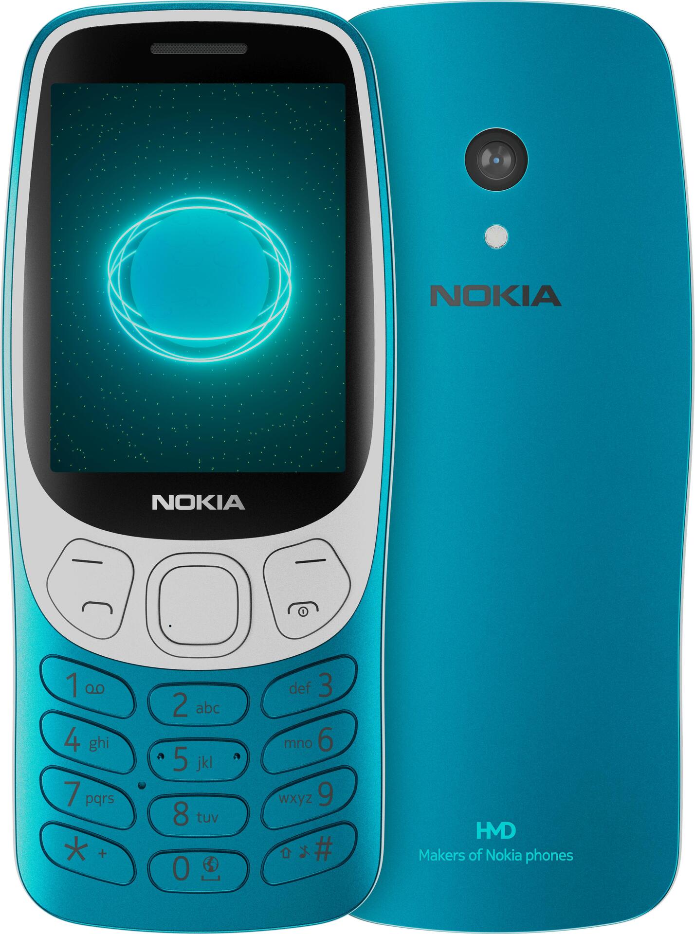 Nokia 3210 6,1 cm (2.4") Blau Funktionstelefon (1GF025CPJ2L06)