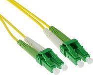 ACT 1.5 meter LSZH Singlemode 9/125 OS2 fiber patch cable duplex with LC/APC8 connectors (RL2651)