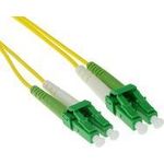 ACT 1.5 meter LSZH Singlemode 9/125 OS2 fiber patch cable duplex with LC/APC8 connectors (RL2651)