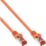 InLine 70er B-Pack Patchkabel S/FTP PiMf Cat.6 PVC CU orange (B-76411O)