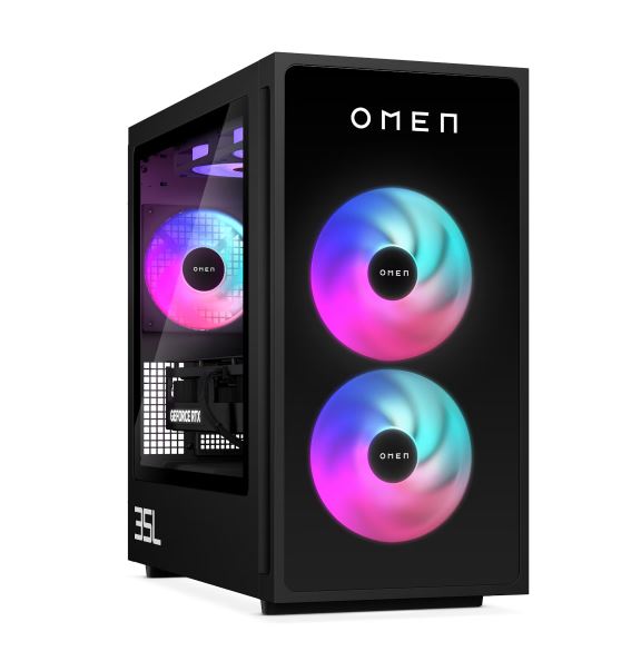 HP OMEN 35L GT16-0194ng Gaming Desktop – Core i7, 32GB RAM, 1TB SSD, RTX 5070 (CG3Y1EA#ABD)