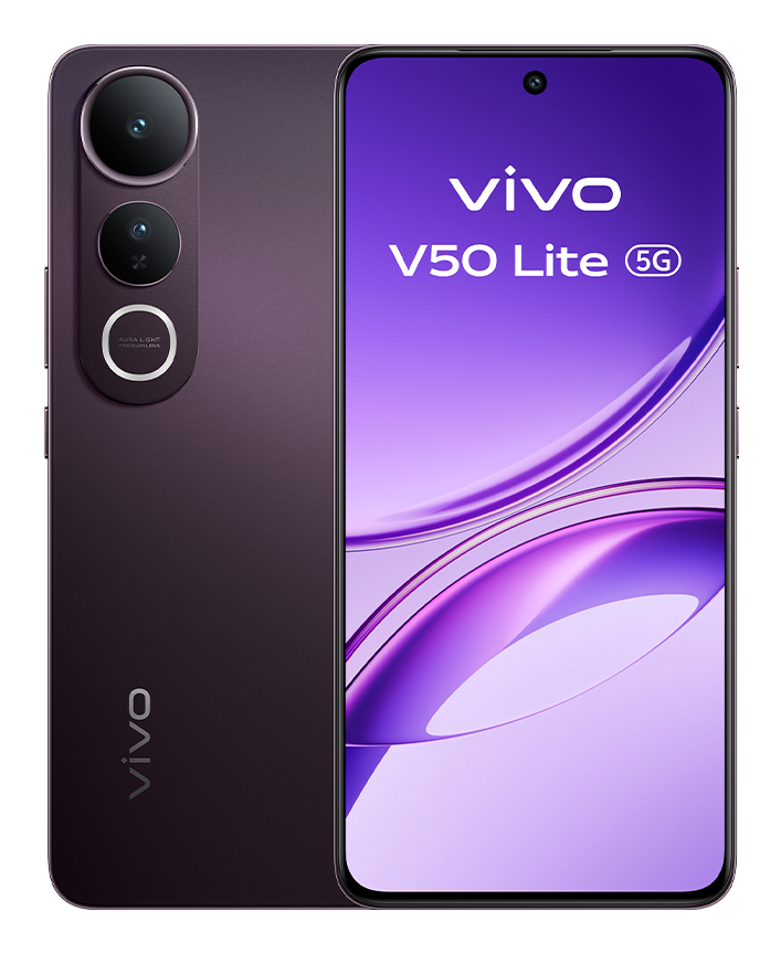 Vivo V50 Lite 5G 6.77" AMOLED 8 GB RAM 256 GB Schwarz