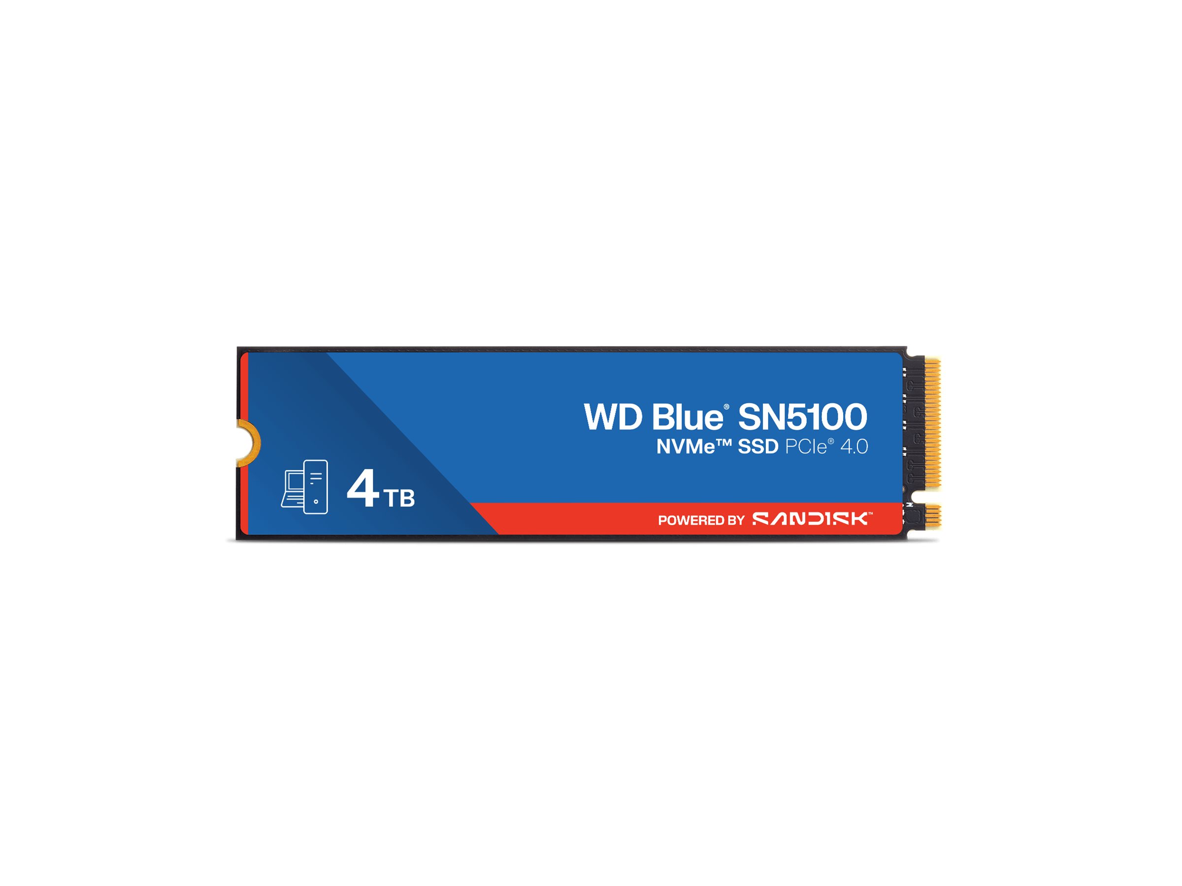 WD Blue SN5100 4 TB SSD M.2 2280 PCIe 4.0 x4 NVMe