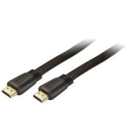 shiverpeaks BASIC-S HDMI Flachkabel, A-Stecker - A-Stecker 1,5 m, vergoldete Kontakte, für Full-HD Qualität (4096 x (BS77471-Flat)