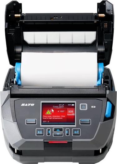 SATO PW4NX DT203DPI Standard USB, Bluetooth, WLAN, Dispenser, Belt Clip, AC adapters are not included. Order AC adapters in the accessory list below (WWPW4100N)