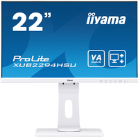 Iiyama Monitor ProLite XUB2294HSU-W1 LED-Display 54,6 cm (21.5") weiß (XUB2294HSU-W1)