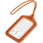 Hama Gepäckanhänger 9 x 5 cm, 2er-Set, orange (00139509)