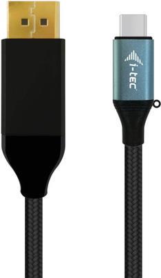 I-TEC USB C DisplayPort Kabel Adapter 4K 60 Hz 200cm kompatibel mit Thunderbolt 3 (C31CBLDP60HZ2M)