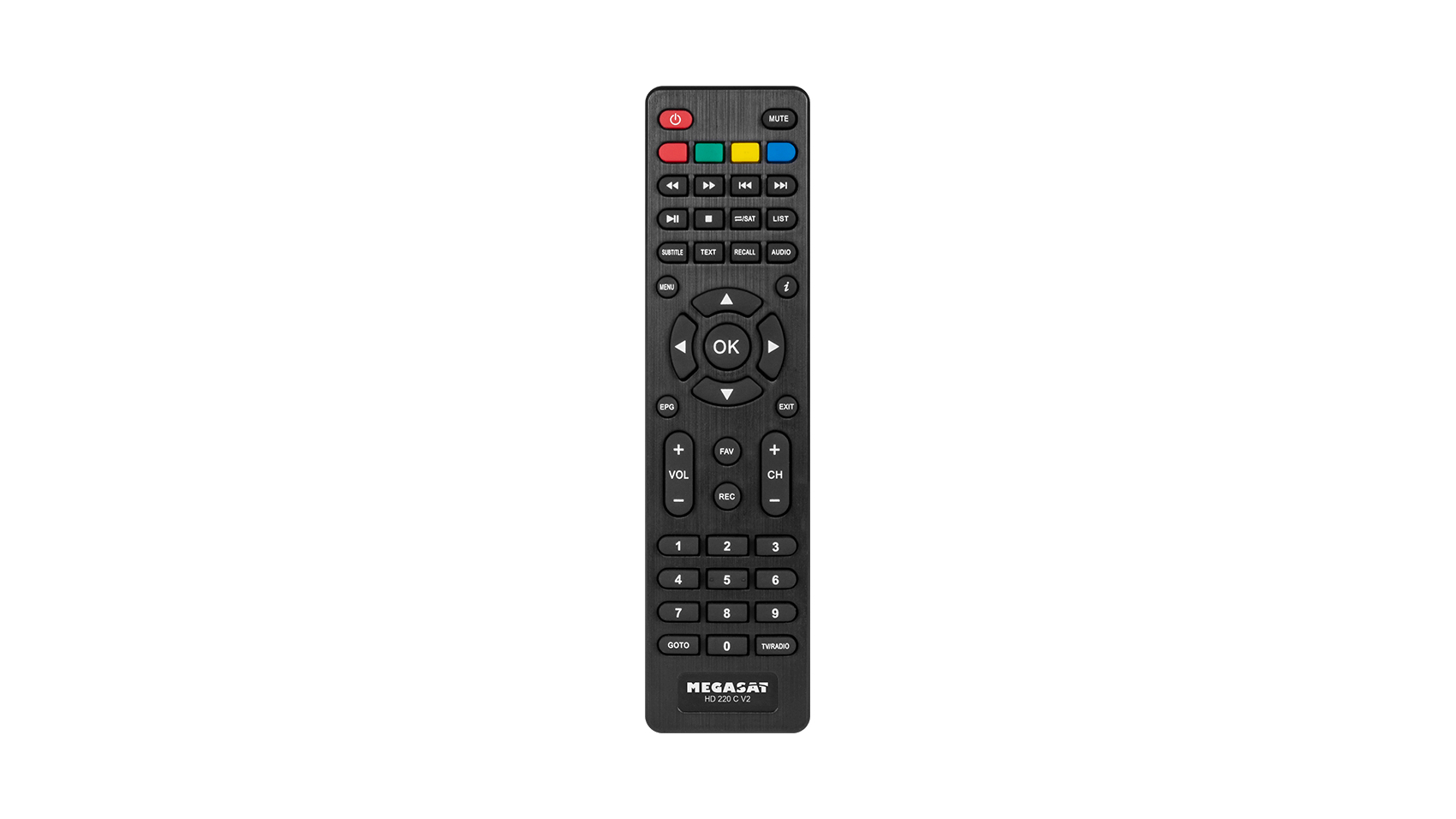 Megasat HD 200C V2 Full HD DVB-C Kabelreceiver Schwarz