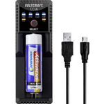 VOLTCRAFT CC1A Rundzellen-Ladegerät NiMH, LiIon, LiFePO, NiCd Mignon (AA), Micro (AAA), Baby (C), 10440, 10500, 12500, 12650, 13650, 14500, 14650, 16340 (CC1A)