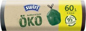 swirl Müllbeutel Öko 114234 60,0 l grün, 8 St.