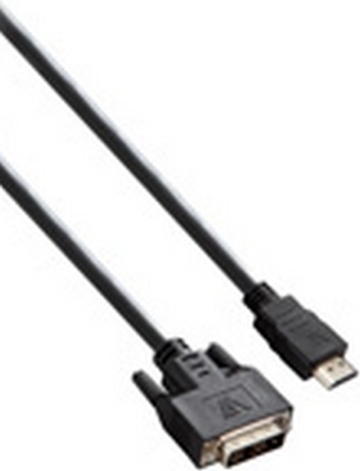 V7 Adapterkabel HDMI männlich zu DVI-D männlich (V7E2HDMIDVID-02M)