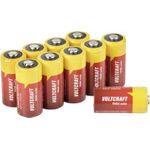 VOLTCRAFT CR123A 10pcs Fotobatterie CR-123A Lithium 1500 mAh 3 V 10 St. (VC-12714235)