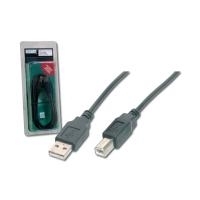 DIGITUS USB 2.0 Kabel, USB-A Stecker - USB-B Stecker, 1,8 m (DB-180814)