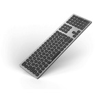 KeySonic KSK-8023BTRF Tastatur Bluetooth QWERTZ Deutsch Anthrazit - Schwarz (KSK-8023BTRF (DE))