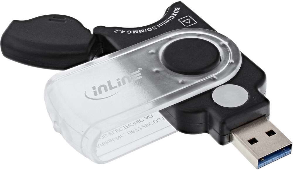 INLINE USB 3.0 Mobile Card Reader