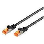 TP-Patchkabel CAT 6a S/FTP Outdoor schwarz 15,0m (08-26085)