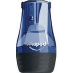 Maped Spitzdose TONIC METAL, blau/schwarz aus Kunststoff, mit Metall-Spitzereinsatz, transparentes - 1 Stück (068511)