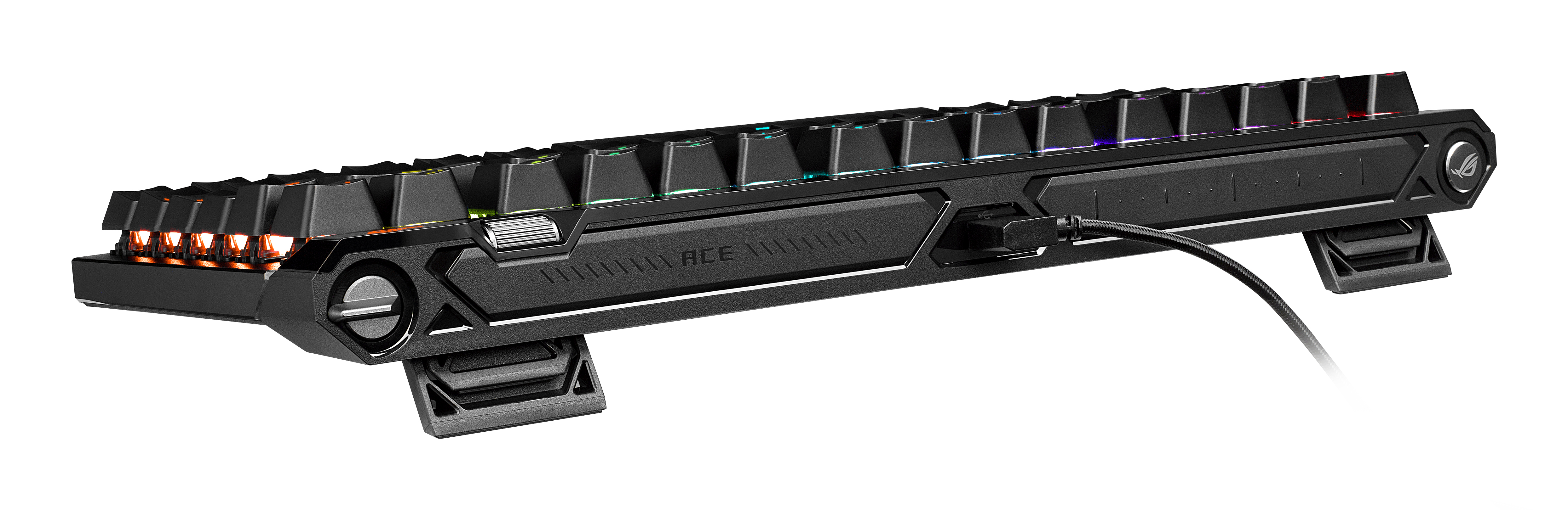 ASUS ROG Falchion Ace 75 HE Gaming-Tastatur QWERTZ 75% Rapid Trigger 8000 Hz USB Typ-C Schwarz